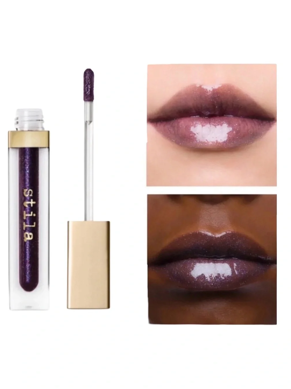 Stila Beauty Boss Lip Gloss - 0.11 fl oz / 3.2 ml - In The Black